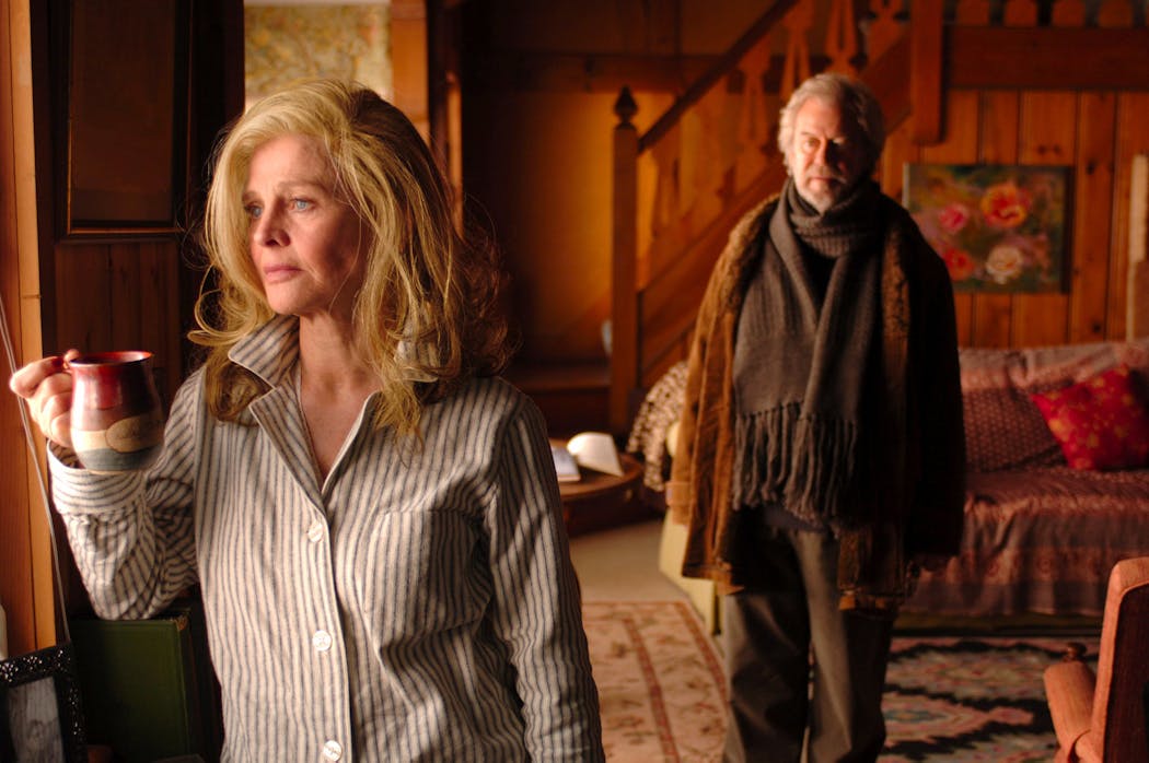 Julie Christie is shown in a scene from 'Away From Her,' about a woman stricken with Alzheimer's, with Gordon Pinsent.
