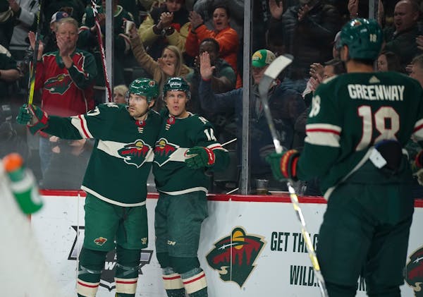 Line of Greenway, Eriksson Ek and Foligno keeps producing for Wild