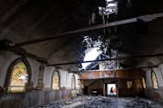 Members of the Sacred Heart of Jesus Parish in Minneapolis were left with grief and questions after fire damaged their Polish National Catholic church