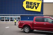 The Best Buy in Apple Valley is one of 12 Twin Cities stores that are partipating in the retailer's pilot membership program. (GLEN STUBBE/Star Tribun