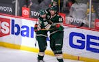 Victor Rask scored in overtime on Saturday, sealing a 4-3 win for the Wild over the Ducks at Xcel Energy Center.