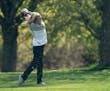 Isabella McCauley, a Simley High School junior who recently qualified for the women’s U.S. Open, golfed during a meet at Rich Valley Golf Club in Ro