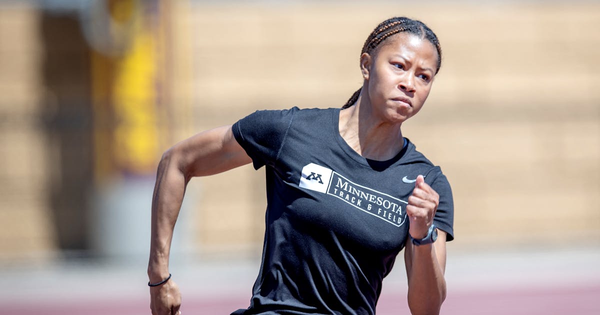 How did Gophers sprinter Amira Young break the team's 46-year-old 200 ...