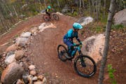 The Redhead trail system in Chisholm opened in 2020.