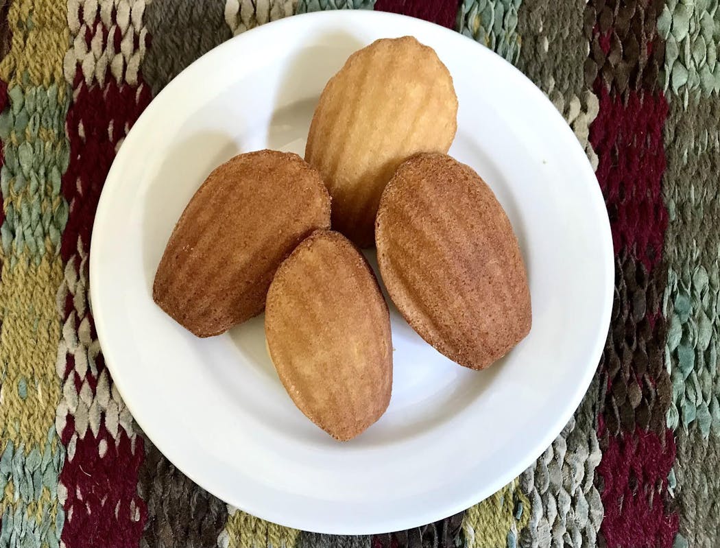 Madeleines at Rustica and Patisserie 46.