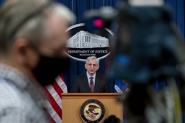 U.S. Attorney General Merrick Garland spoke about the jury’s verdict in the case against former officer Derek Chauvin in the death of George Floyd, 