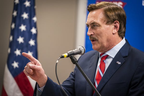 Minnesota businessman Mike Lindell is suing two election machine manufacturers as part of his ongoing legal battle over debunked claims that the 2020 