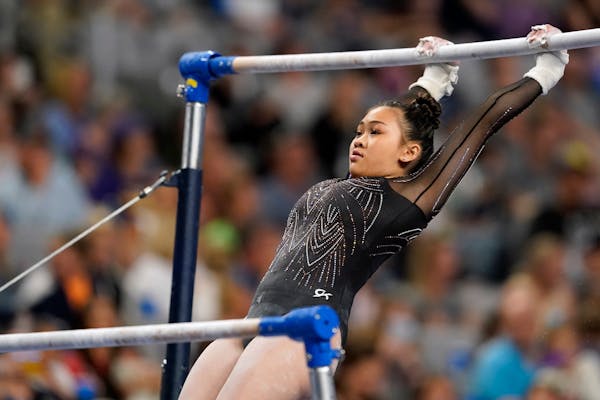 Solid silver: After Biles, St. Paul's Lee 2nd at gymnastics championships