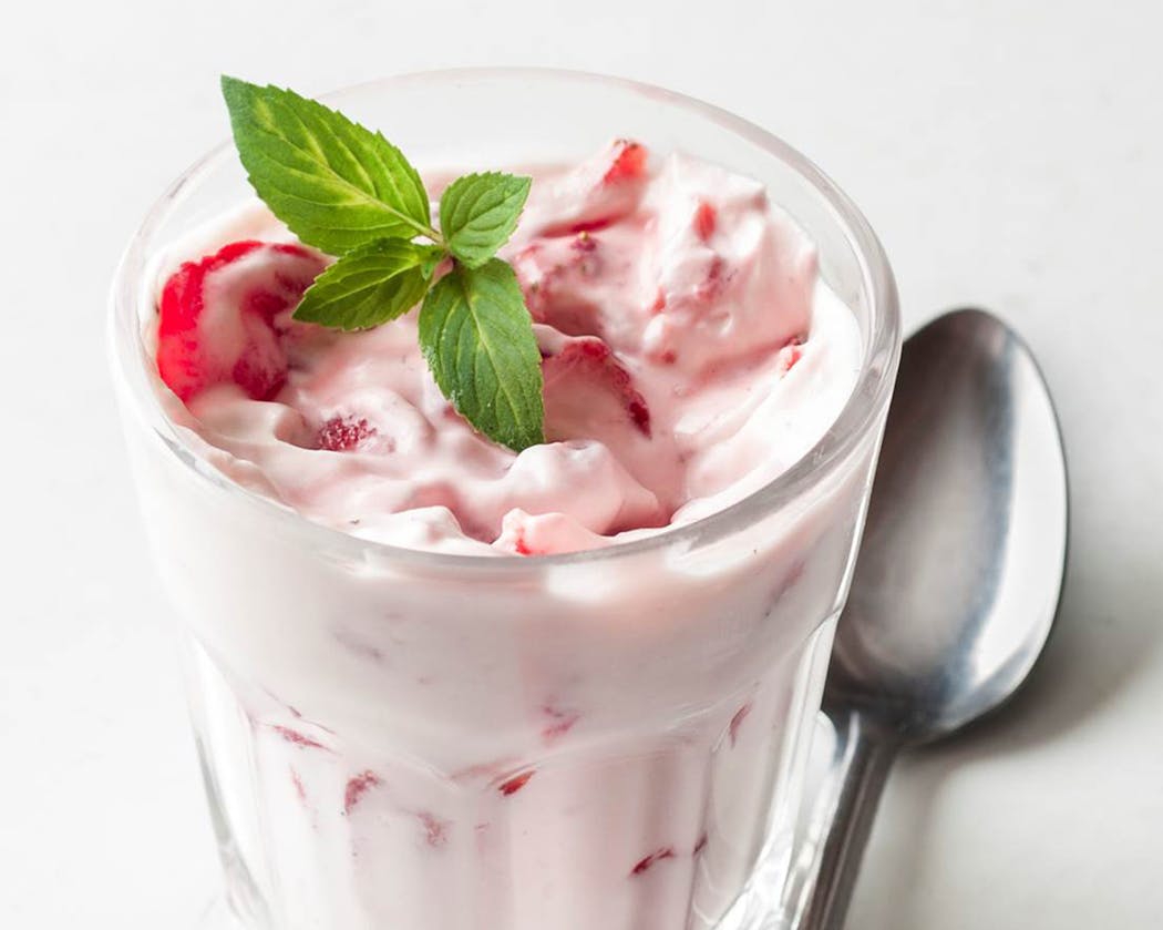 Strawberry fool is sweetly simple.