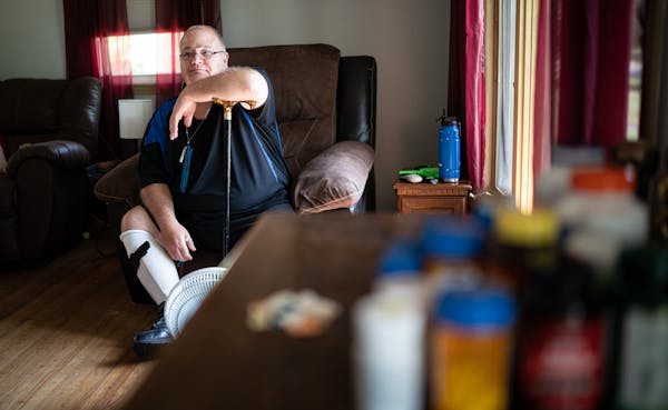 Patrick McClellan must treat his rare form of muscular dystrophy with 32 pills each day. Marijuana helps, but the state’s program is too expensive, 