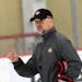 St. Cloud State coach Brett Larson has compiled a 63-32-9 record in three seasons with the Huskies.
