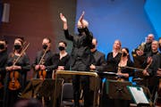 Music director Osmo Vänskä applauded the audience last June after the Minnesota Orchestra concluded its first performance in front of a live audienc