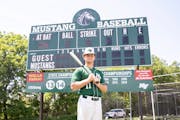 Will Rogers, Mounds View senior, Star Tribune 2021 Metro Player of the Year. Photo taken June 11 at Mounds View High School. Photo: Cheryl A. Myers, S