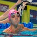 Regan Smith wins her heat in the women’s 200 backstroke during the U.S. Olympic Swim Trials on Friday