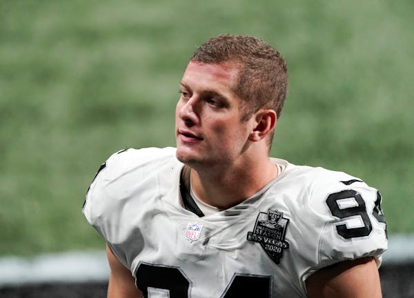 Raiders defensive tackle Carl Nassib became the first active NFL player to come out as gay on Monday.