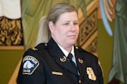 Minneapolis Deputy Police Chief Amelia Huffman, seen in 2019, said the department will look for trainers who “exemplify MPD values” to ensure “t