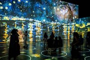 Visitors to “Immersive Van Gogh” can become part of the art rather than just experiencing it.