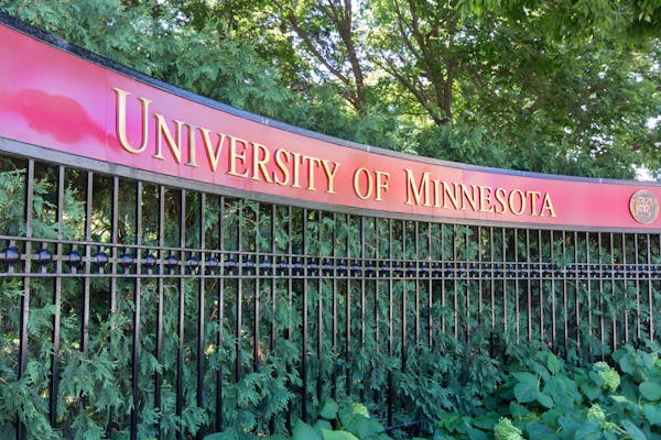 An entrance to the campus of the University of Minnesota
