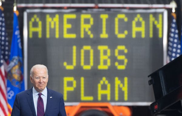 Biden sells big infrastructure deal in Wisconsin
