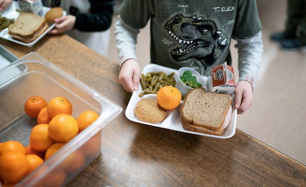 Minnesota lawmakers have halted school lunch shaming over unpaid debts. (Star Tribune file photo by Glen Stubbe)