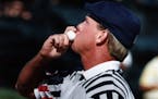 Payne Stewart celebrates his win in the 1991 U.S. Open at Hazeltine National Golf Club in Chaska, Minnesota. ORG XMIT: MERae5037f164a5783244232486f63d