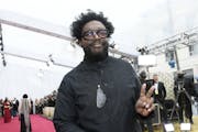 Questlove on the Oscars red carpet in February. He served as host/DJ for the Academy Awards this year.