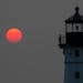 The sun rose over the Duluth harbor on Monday, July 12, 2021. Canadian wildfires have caused smoke to drift in the atmosphere and blanket the Midwest 