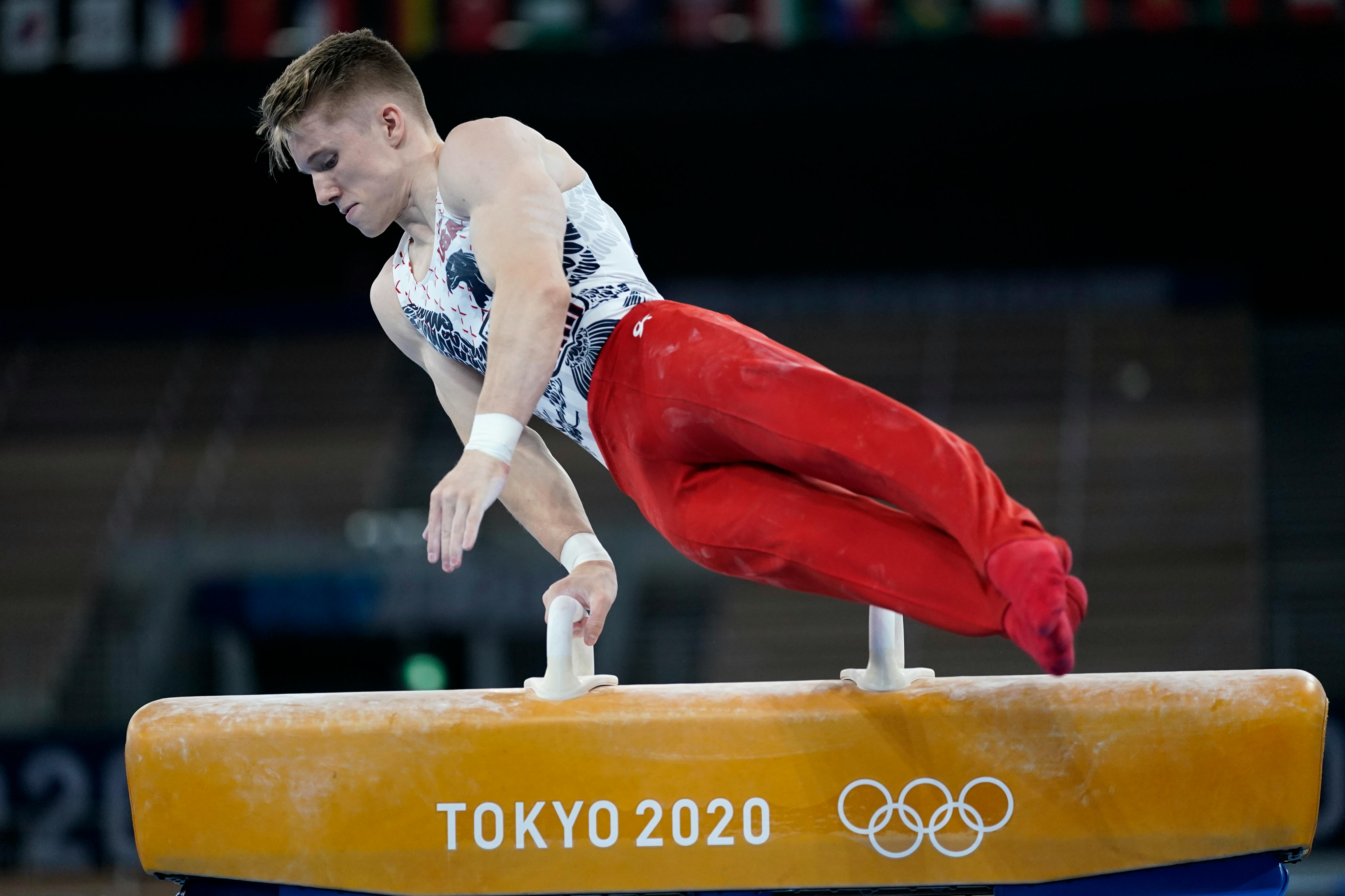 Shane Wiskus And U S Men Advance To Gymnastics Team Final At Tokyo Olympics Star Tribune