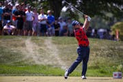 Patrick Reed, playing the eighth hole during the Sunday’s final round at the 3M Open in Blaine was called up to participate in the Olympics.