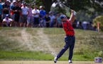 Patrick Reed, playing the eighth hole during the Sunday’s final round at the 3M Open in Blaine was called up to participate in the Olympics.