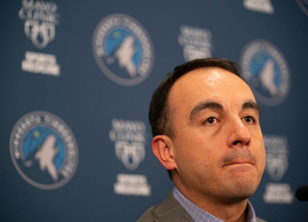 Timberwolves President Gersson Rosas was fired Wednesday.
