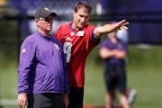 Vikings coach Mike Zimmer and quarterback Kirk Cousins joined forces in 2018. Cousins has won seven of the 16 games he’s started in December since t