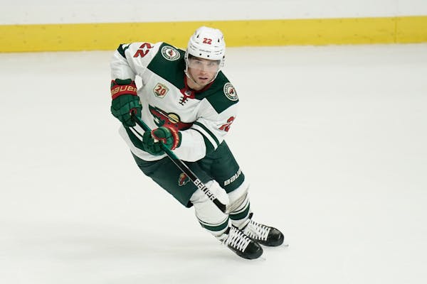 Kevin Fiala is coming off a two-year, $6 million contract with the Wild.