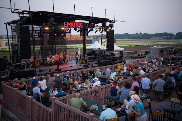 Fans placed their bets on Old Crow Medicine Show at the Canterbury Park Concert Series in 2021.