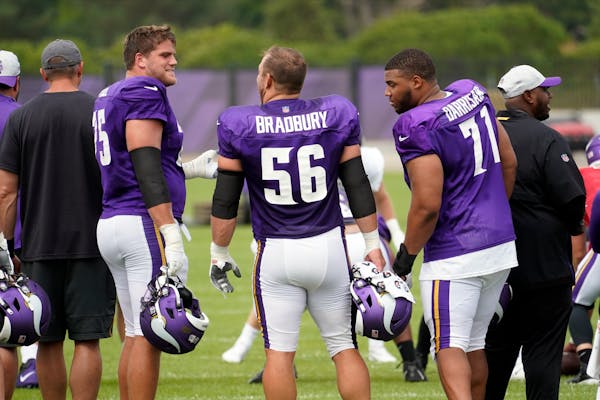 Quirky stat: U offensive linemen almost as old, on average, as Vikings line