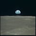 A photo provided by NASA shows Earth as seen from the Apollo 11 lunar mission in July 1969.