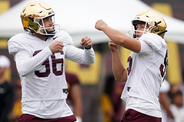 Gophers' 28-year-old punter part of kicking invasion from Australia