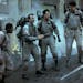 Ernie Hudson, Bill Murray, Dan Aykroyd and Harold Ramis in “Ghostbusters.”
