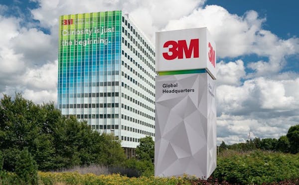 3M headquarters in Maplewood, Minn. (Glen Stubbe/Minneapolis Star Tribune/TNS) ORG XMIT: 1580353 ORG XMIT: MIN2002202020270351