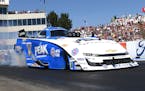 Funny Car legend John Force added another win to his impressive career in his Chevrolet Camaro to claim the win over J.R. Todd on Aug. 15, 2021, at th