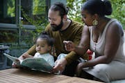 Norka Avignon Petersen, and her husband, Matt, with their son, Voltaire, live in Little Canada but have family in Haiti.