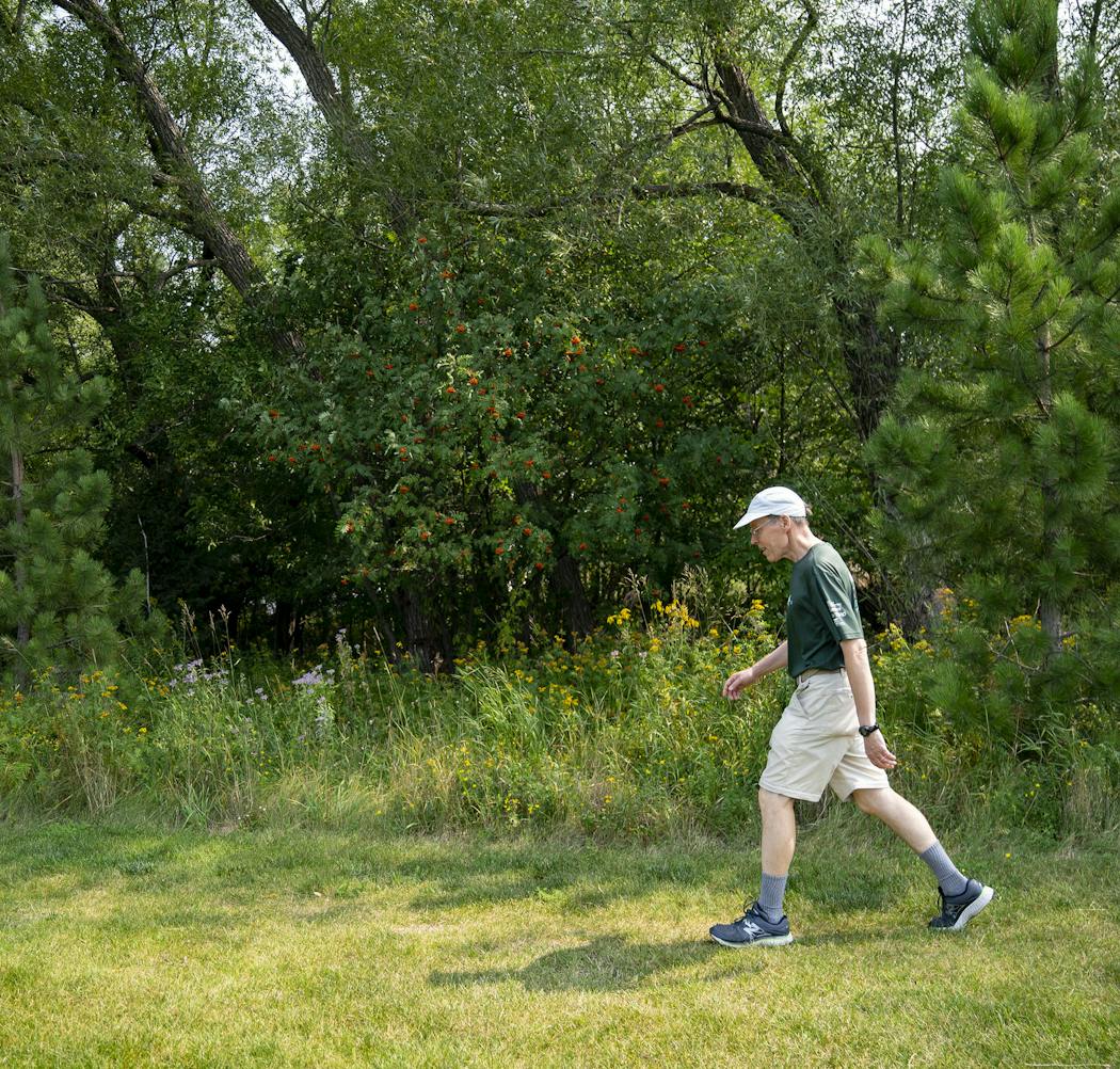 John Greene is the first person in Minnesota and only one of two in the state who have earned a centurion badge for walking 100 miles in one day at a sanctioned event.