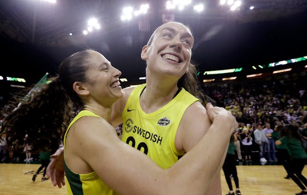 Sue Bird and Breanna Stewart of the Storm won Olympic gold medals, along with Lynx players Napheesa Collier and Sylvia Fowles.