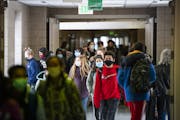 Anoka-Hennepin schools will require masks for students in kindergarten through 6th grade when COVID-19 is circulating widely in surrounding communitie