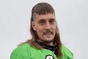 Curtis Wilson started to grow a mullet about three years ago as a tribute to a great aunt who died of cancer. 