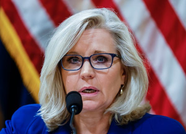 Republican Rep. Liz Cheney is trailing in polls against a Trump-backed challenger.