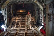 Emily Berg is a crew chief on the same Minnesota Air National Guard C-130 Hercules planes that her father, Sr. Master Sgt. Corey Berg, once maintained