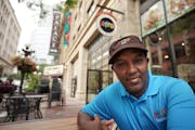 Afro Deli &Grill co-owner and Abdirahman Kahin has weathered ups and downs at the restaurant in downtown St. Paul.