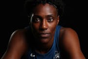 Lynx center Sylvia Fowles led the league in field-goal percentage (.622) and averaged 14.4 points per game in her 15th and final season in 2022.