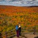 Oberg Mountain on Minnesota’s North Shore offers an infinite expanse of fall color in Superior National Forest.